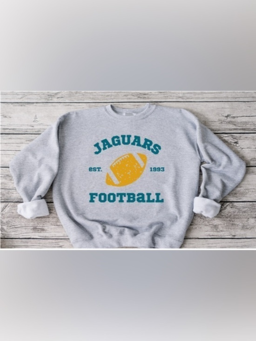 Jaguars Retro Football Crewneck